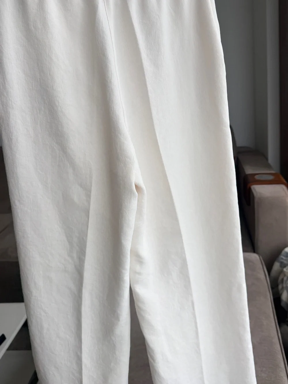 Aritzia Wilfred Alanya Pants - size 4 Light Birch